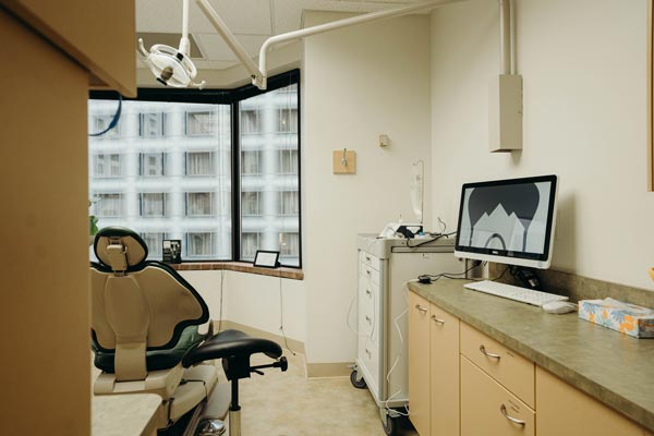 Dental operatory at Summit Dental Care