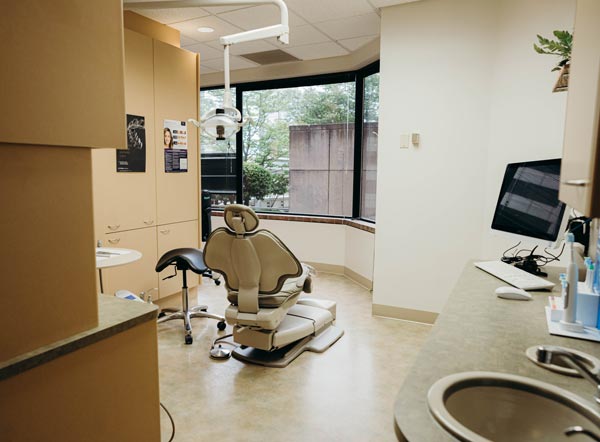 Dental operatory at Summit Dental Care